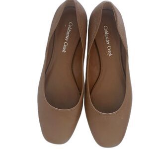 Ballet flats, Brown, 9.5M by Coldwater Creek